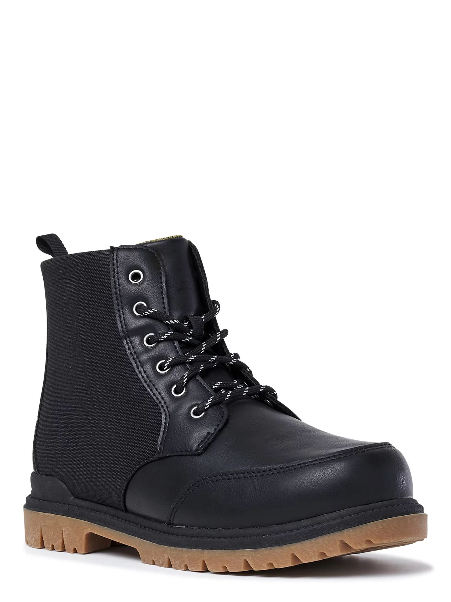 Wonder Nation Boys Utility Combat Boots, Size 13-6 - Walmart.com | Walmart (US)