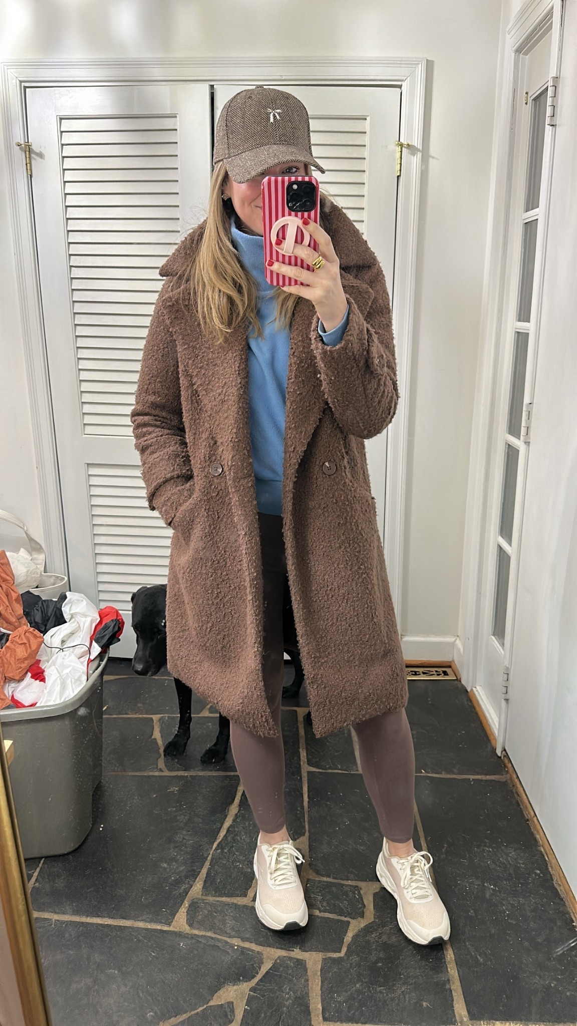 What I wore tonight to bball and cheer practice! 