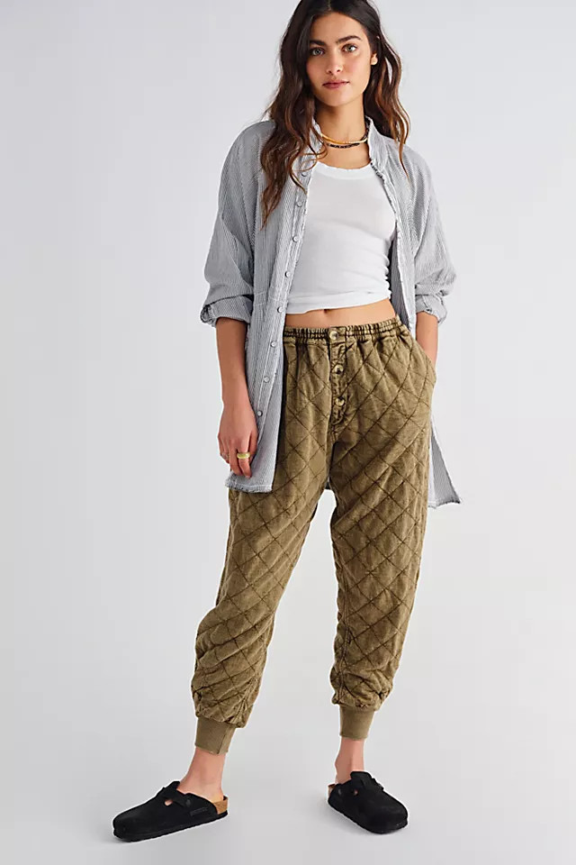 FP One Betty Quilted Pants | Free People (Global - UK&FR Excluded)