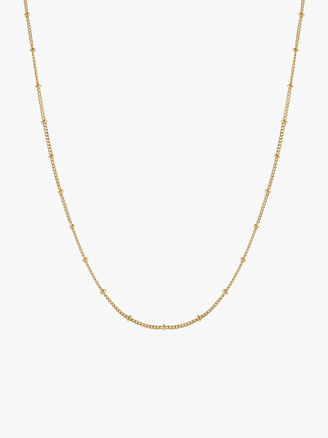 Small Ball Chain Necklace - Ana Gold | Ana Luisa
