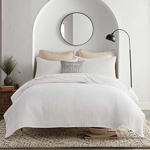 Levtex home - Caden Cotton Gauze - King Coverlet - Bright White - Coverlet Size (106 x 92in.) - 100% | Amazon (US)