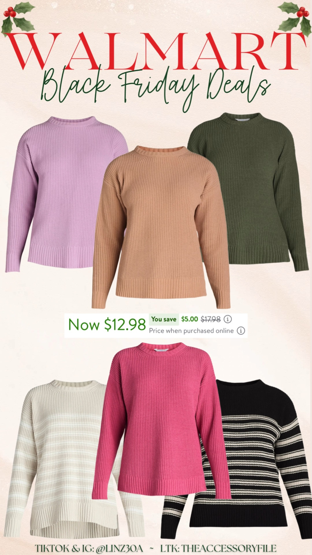 Black Friday deal on chenille sweaters - recommend sizing up for a looser fit 

Fall fashion, winter fashion, gifts for her, winter outfit, fall outfit 

#LTKSeasonal #LTKCyberWeek #LTKFindsUnder50