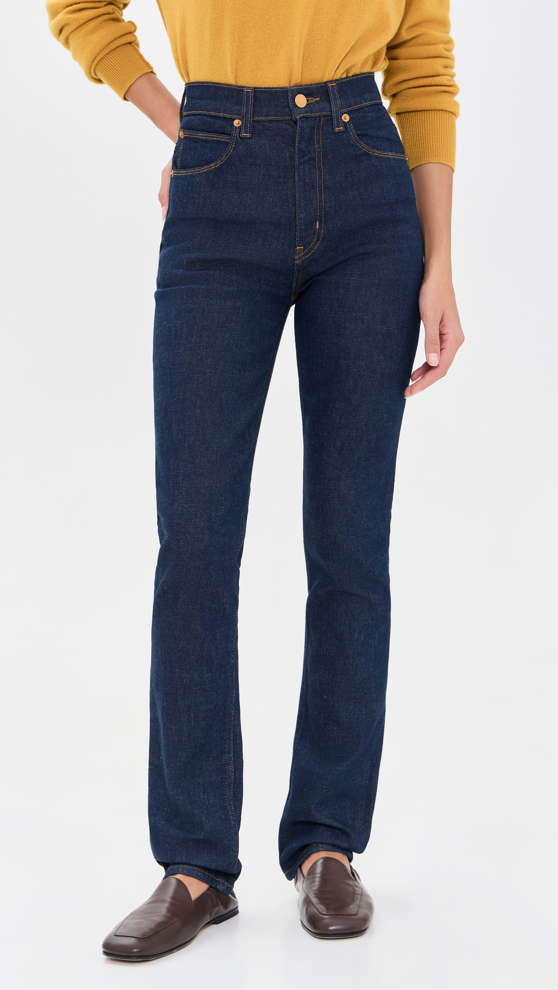 Jamie Haller The Slim Stovepipe Jeans Raw Rinse 25 | Shopbop