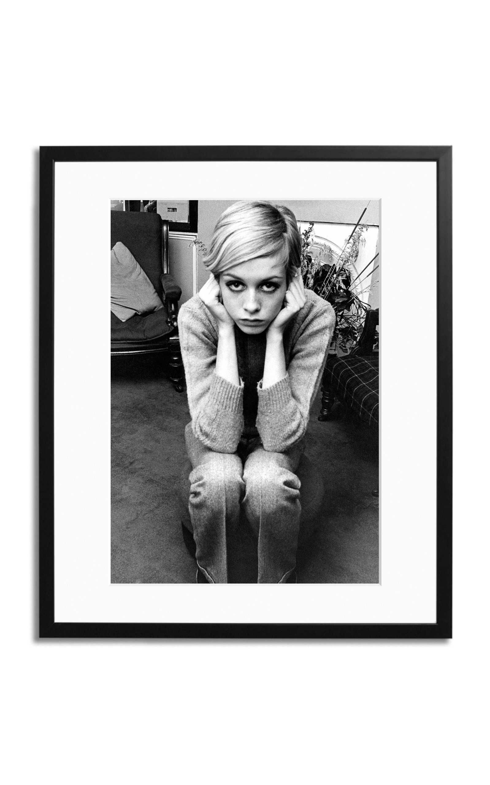 Twiggy in Her House Framed Photography Print | Moda Operandi (Global)