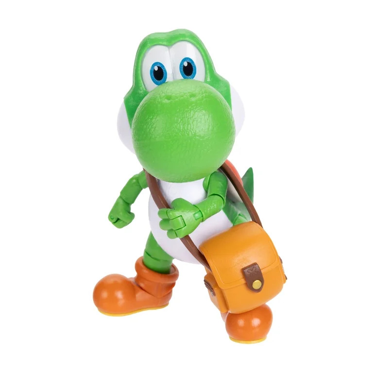The Super Mario Galaxy Movie - 5 inch Action Figure Series – Yoshi Figure with Hat, Sunglasses,... | Walmart (US)