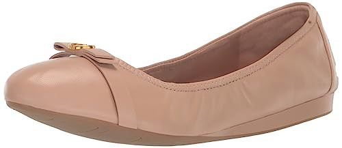 Cole HAAN Womens TOVA Bow Ballet, Brushed Leather, 10-B US | Amazon (US)