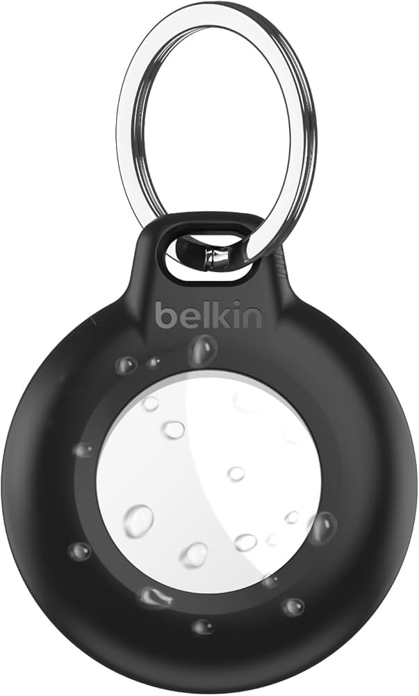 Belkin Waterproof Apple AirTag Secure Holder with Key Ring, Durable Scratch-Resistant AirTag Case... | Amazon (US)