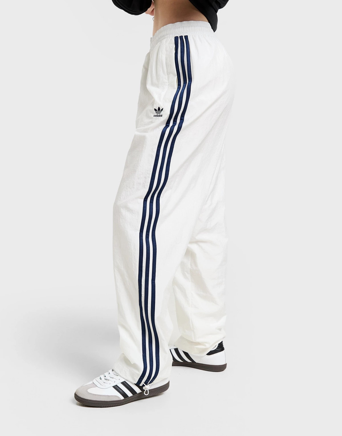 White adidas Originals 3-Stripes Woven Track Pants - JD Sports | JD Sports (AU)