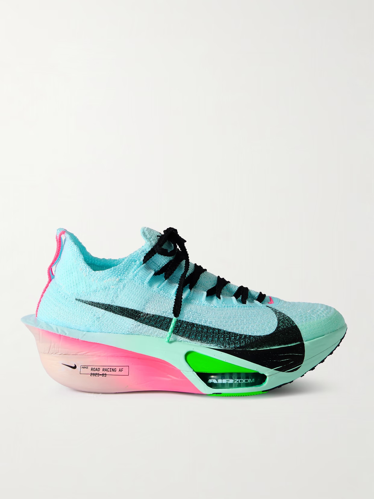 Nike - Air Zoom Alphafly 3 Flyknit Sneakers - Blue | NET-A-PORTER (US)