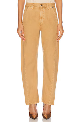 Twisted Low-rise Straight Leg Jeans | FWRD 