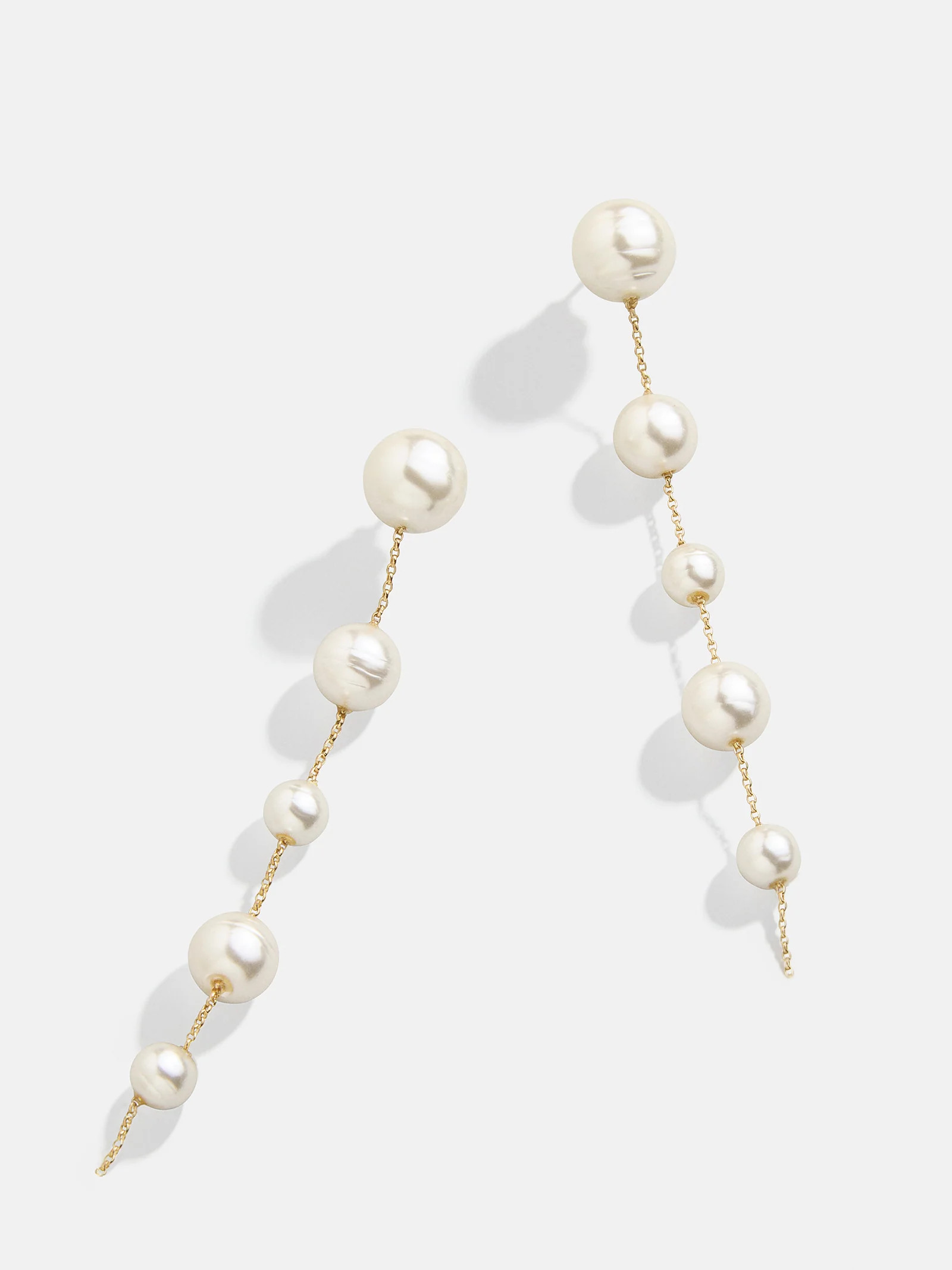 Blair Earrings - Gold/Pearl | BaubleBar