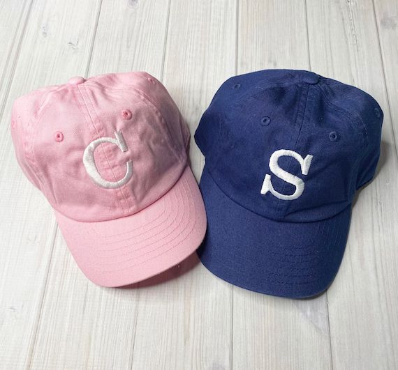 Monogrammed Kids Baseball Hat Personalized Youth Baseball | Etsy | Etsy (US)