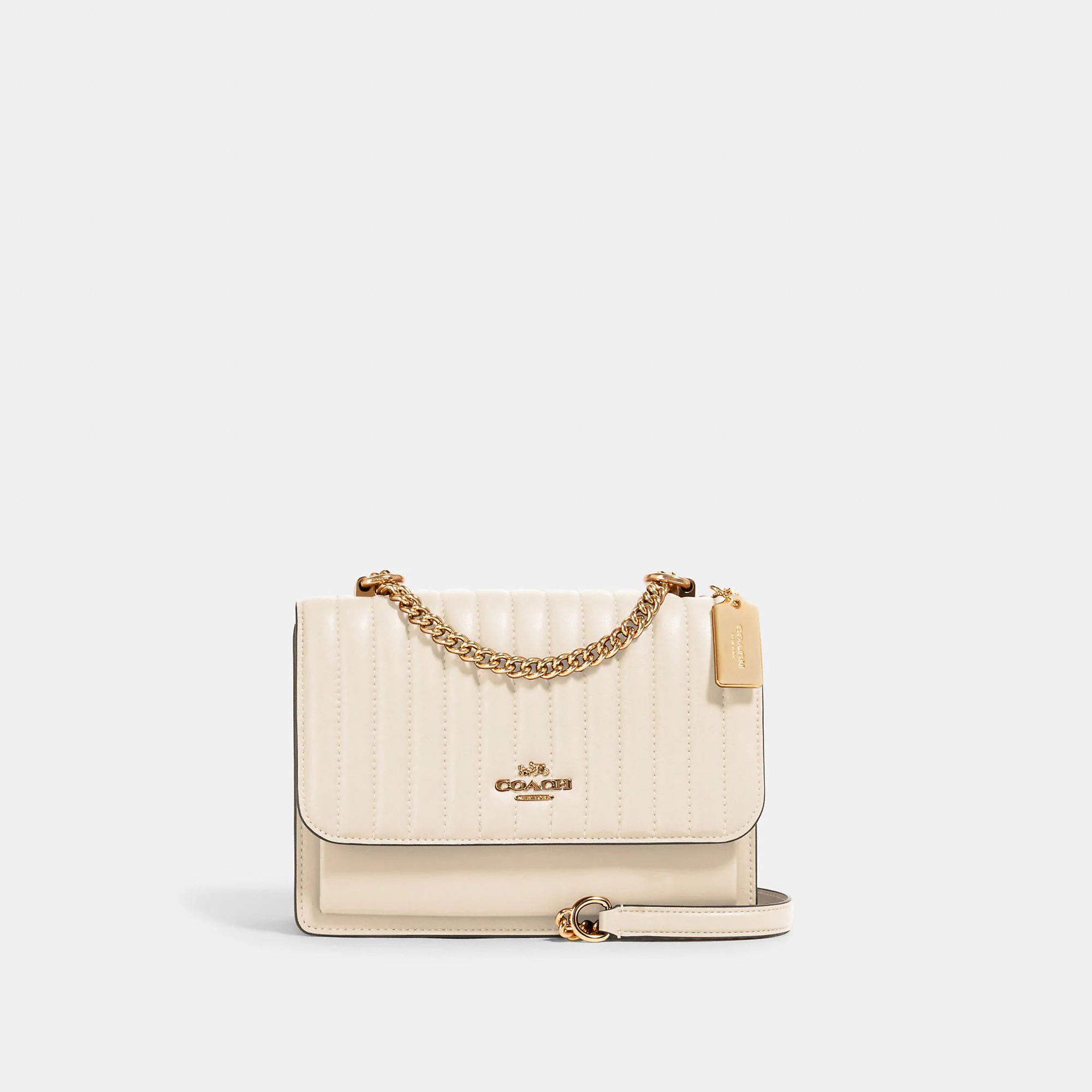 Coach Klare Crossbody Bag With Linear Quilting - Women's - Im/Chalk | Coach Outlet