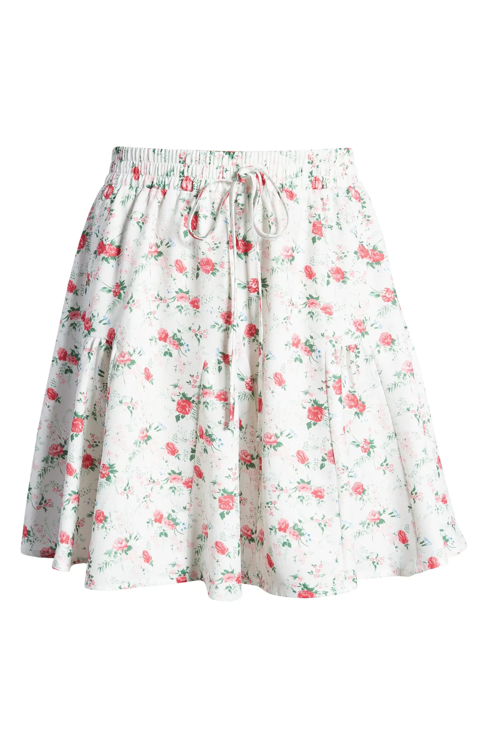 Lulus Cute Factor Floral Print Miniskirt | Nordstrom | Nordstrom