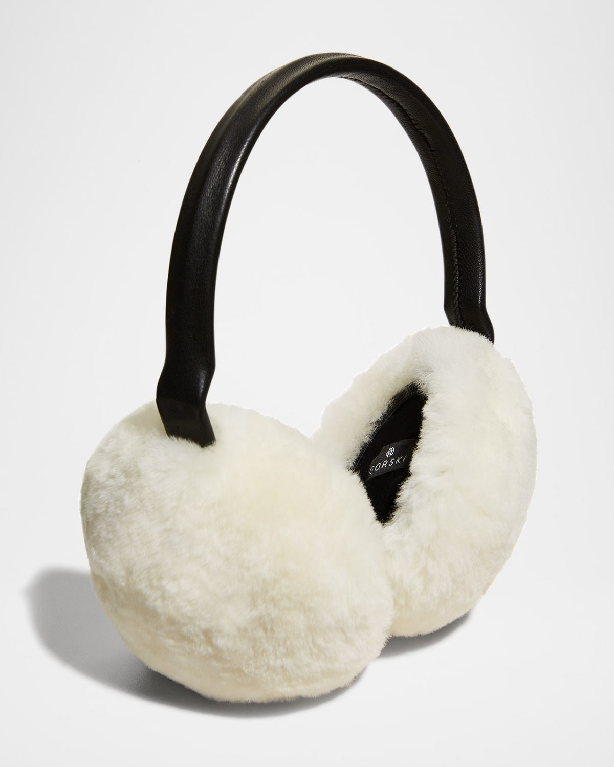 Lamb Shearling Earmuffs | Neiman Marcus