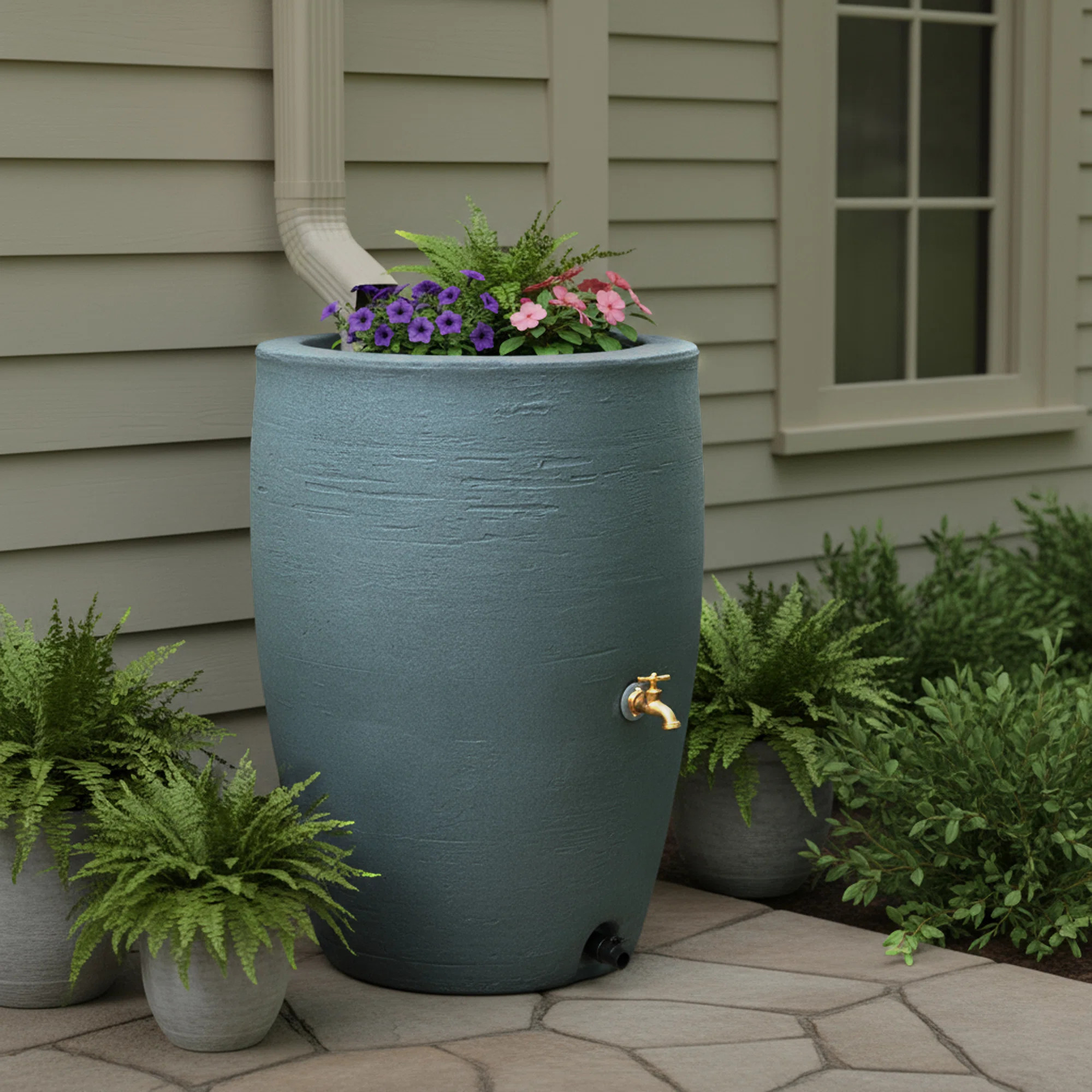 Athena Rain Barrel (50 Gallon & 80 Gallon Options) | Wayfair North America