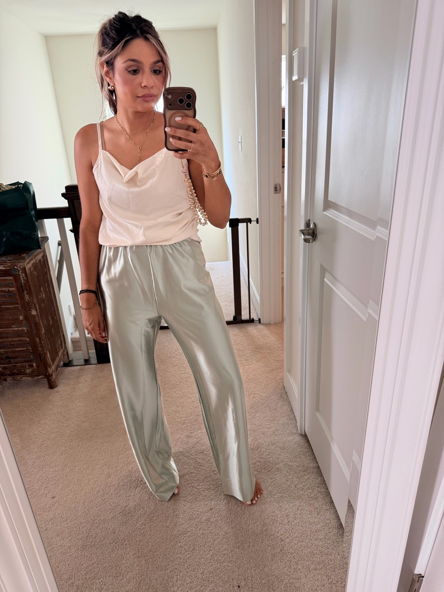 Such a cute outfit with a hair of heels and fun accessories

#LTKgrwm #LTKootd #LTKWorkwear