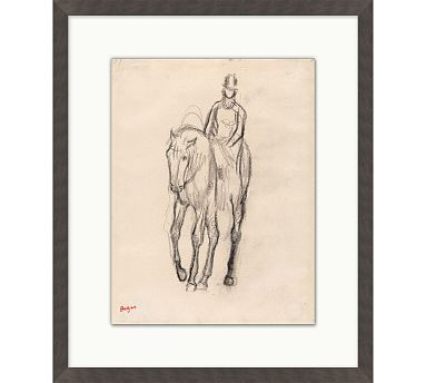 Proper Rider Framed Print | Pottery Barn (US)