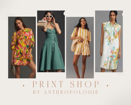 Print Shop Collection at Anthropologie is such an amazing line that gives cute and unique prints in a dress and short options. They are also having a 20% off sale. 

#LTKSeasonal #LTKStyleTip #LTKSaleAlert