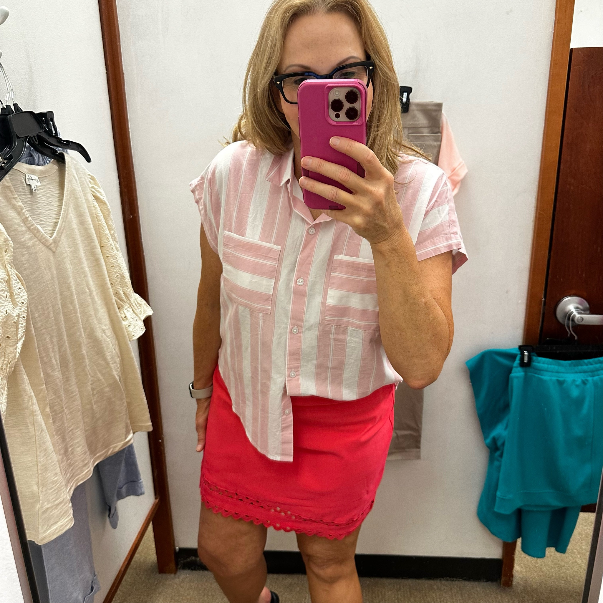 Belk sale ends tonight… classic button down and comfy skort… both are true to size! 
Shirt 2 colors
Skort 6 colors

#LTKFindsUnder50 #LTKSaleAlert #LTKStyleTip