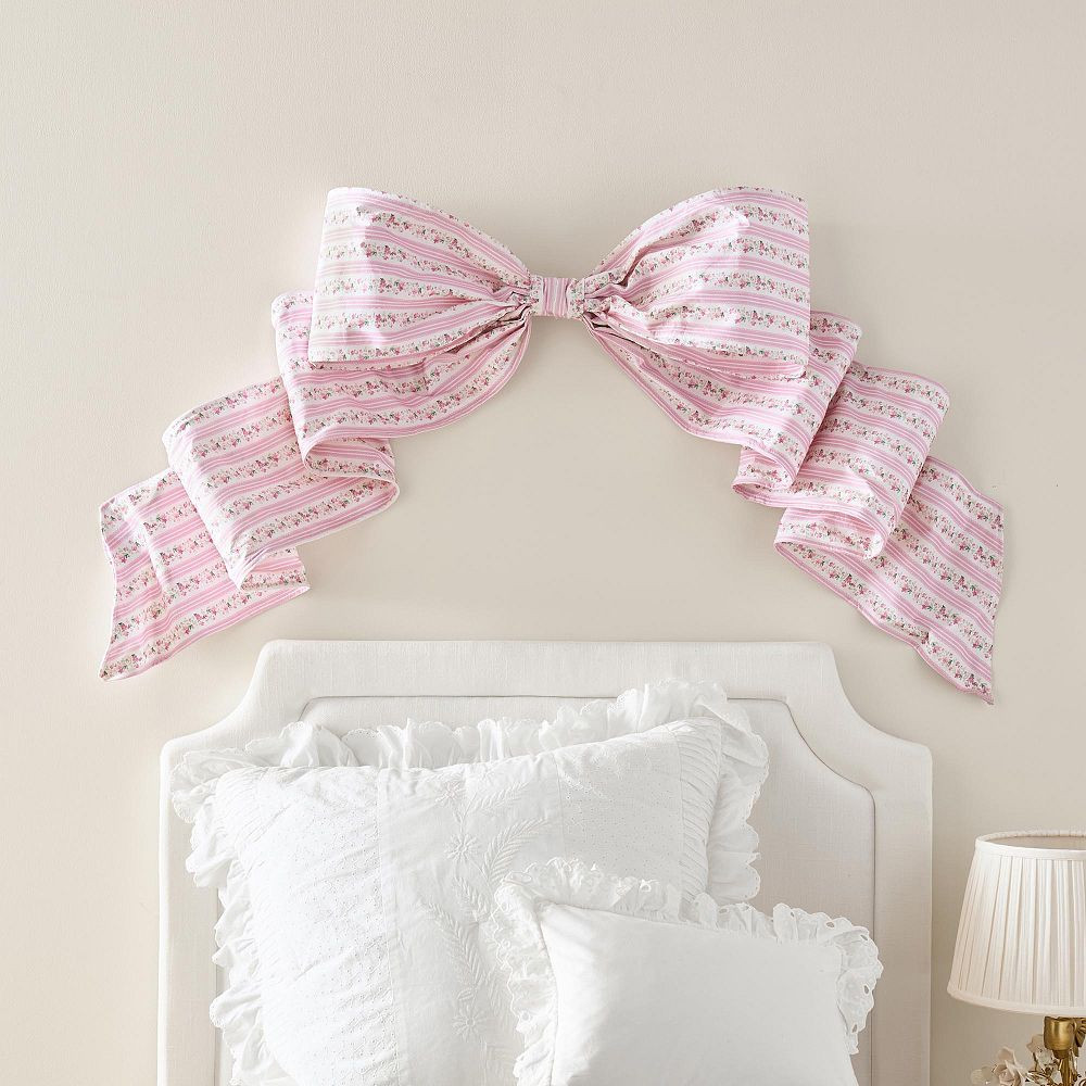LoveShackFancy Bow Decor - Pink Palace Walls | Pottery Barn Teen