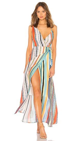 Lovers + Friends Montague Maxi Dress in Aruba Stripe from Revolve.com | Revolve Clothing (Global)