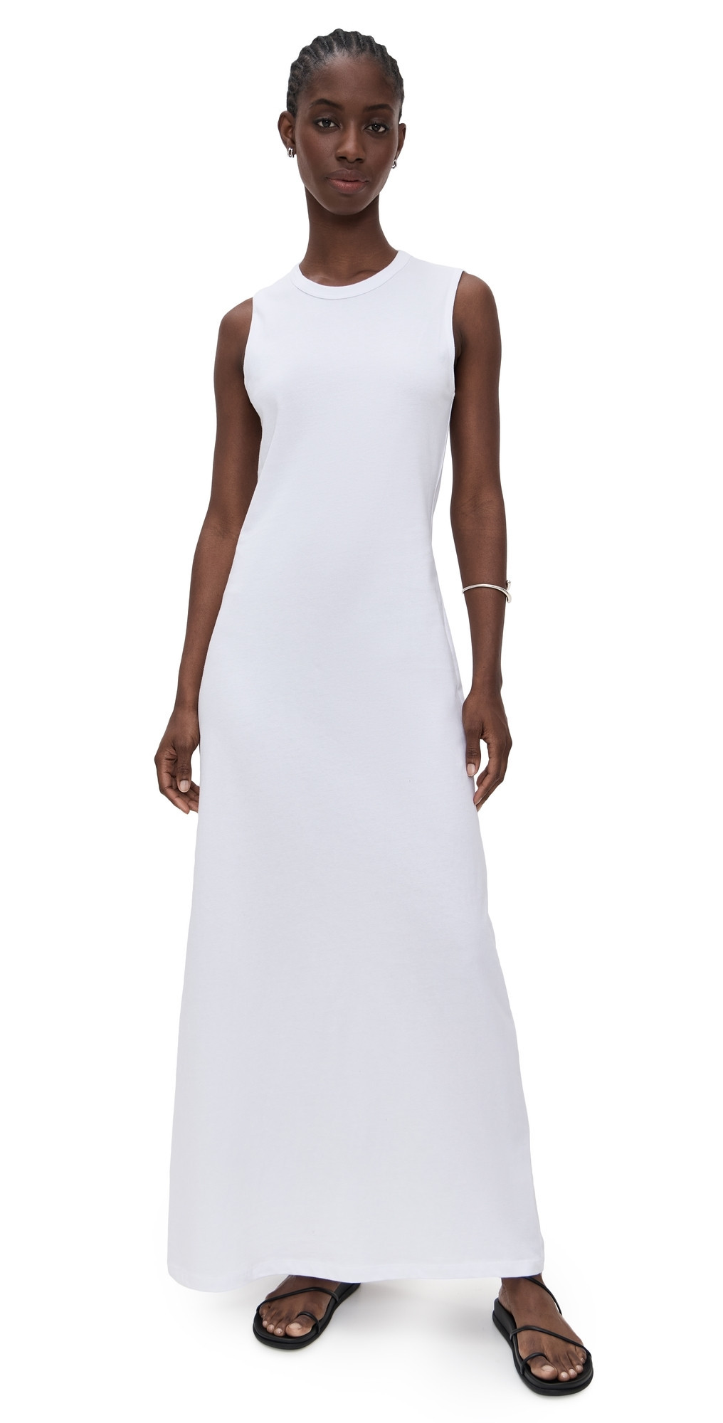 Leset Margo Sleeveless Maxi Dress White L | Shopbop