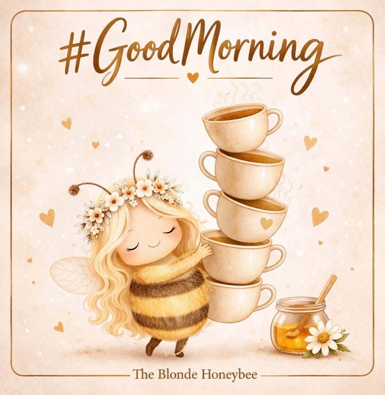 It’s Monday… we’re gonna need an extra cup ☕Or maybe two… no judgment here. Here’s to a week filled with little moments of joy, a lot of grace, and just enough coffee to get us through 💛🐝

#MondayMood #MondayMorning #CoffeeFirst 

#LTKstorytime #LTKBeauty #LTKdayinmylife