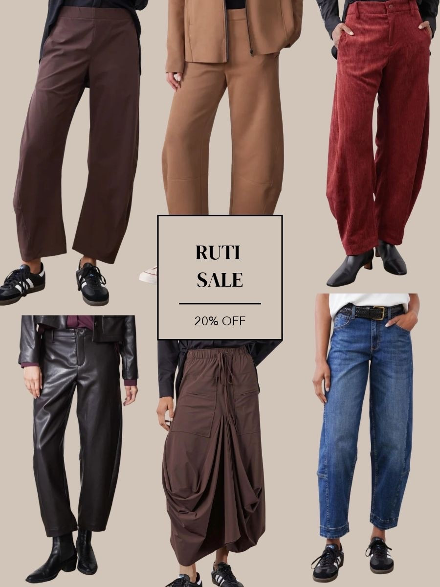 Hello @Ruti toot-toot 20% off sale! You can save $50 off our favorite on the loose pants right now + so much more!!! tts / 4R for 5’4