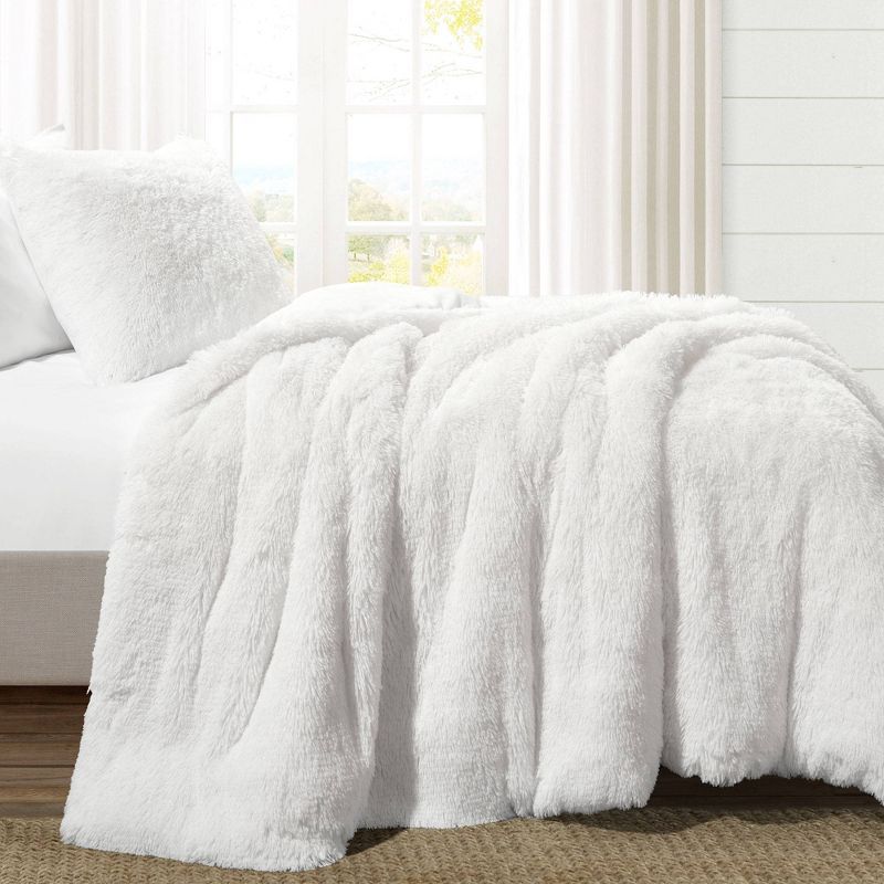 Emma Faux Fur Comforter Set - Lush Décor | Target