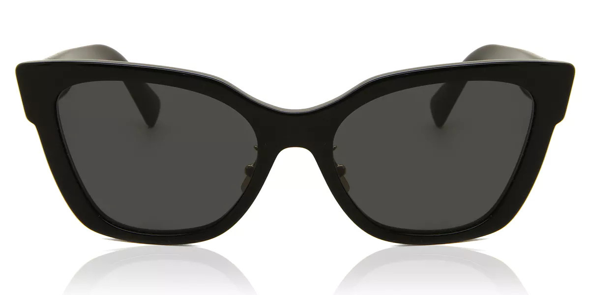 Miu Miu MU02ZS 1AB5S0 Men's Sunglasses Black Size 56 | SmartBuyGlasses Global