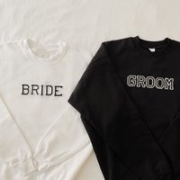 Honeymoon Sweatshirt | Bride Sweater Ride & Groom Shirts Newlywed Gift | Etsy (US)