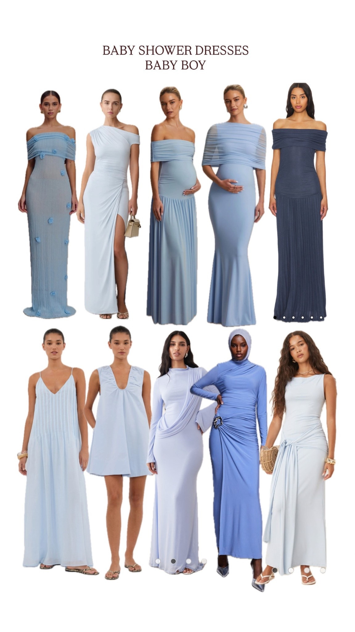 Baby shower dresses if you’re having a boy 🩵🫐💙

#LTKmaternity #LTKspring #LTKdresses
