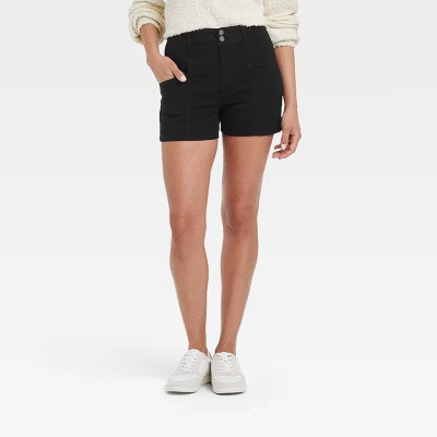 Women's High-Rise Cargo Midi Shorts - Universal Thread™ | Target