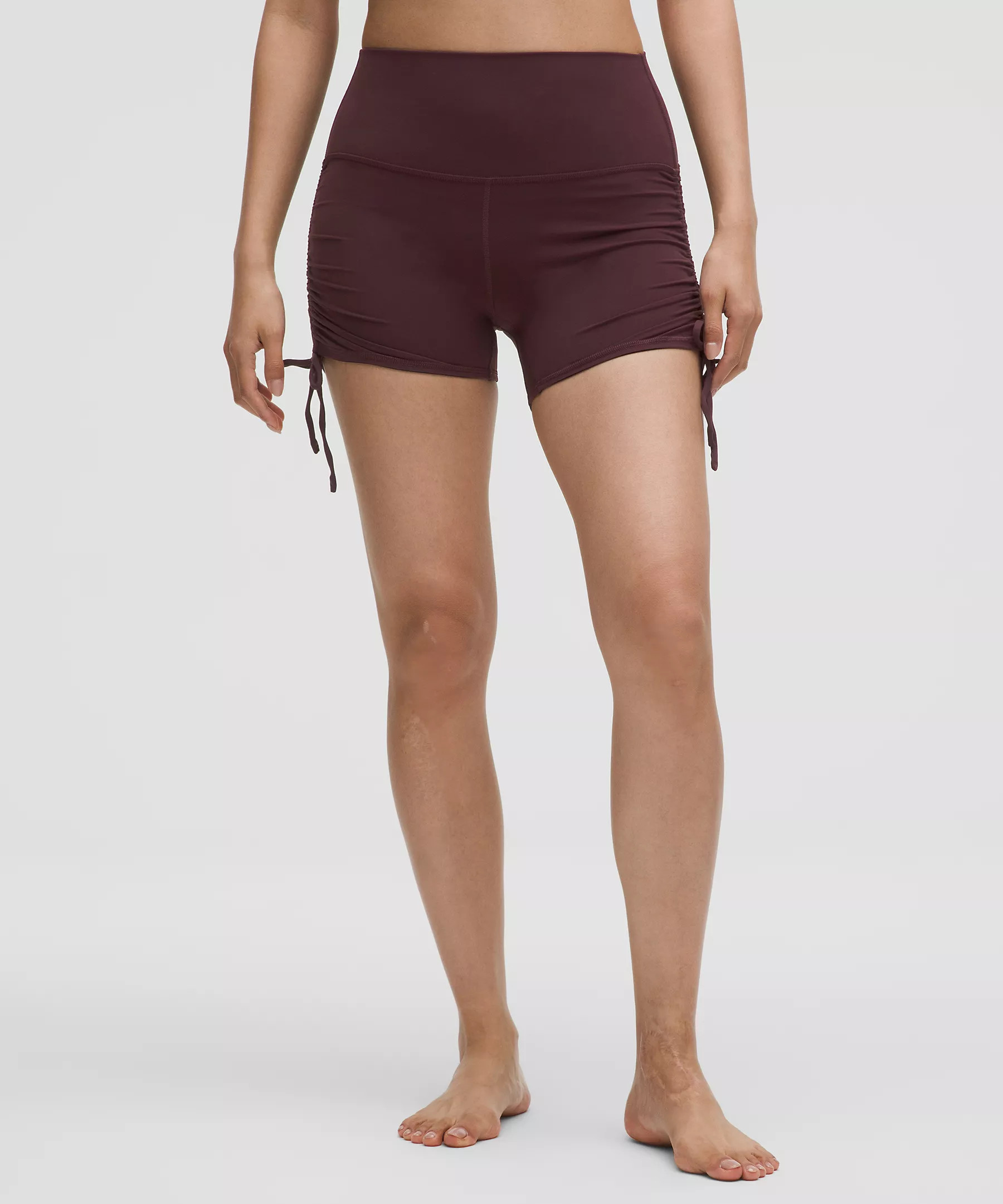 lululemon Align™ Ruched Short 4" | Women's Shorts | lululemon | Lululemon (US)