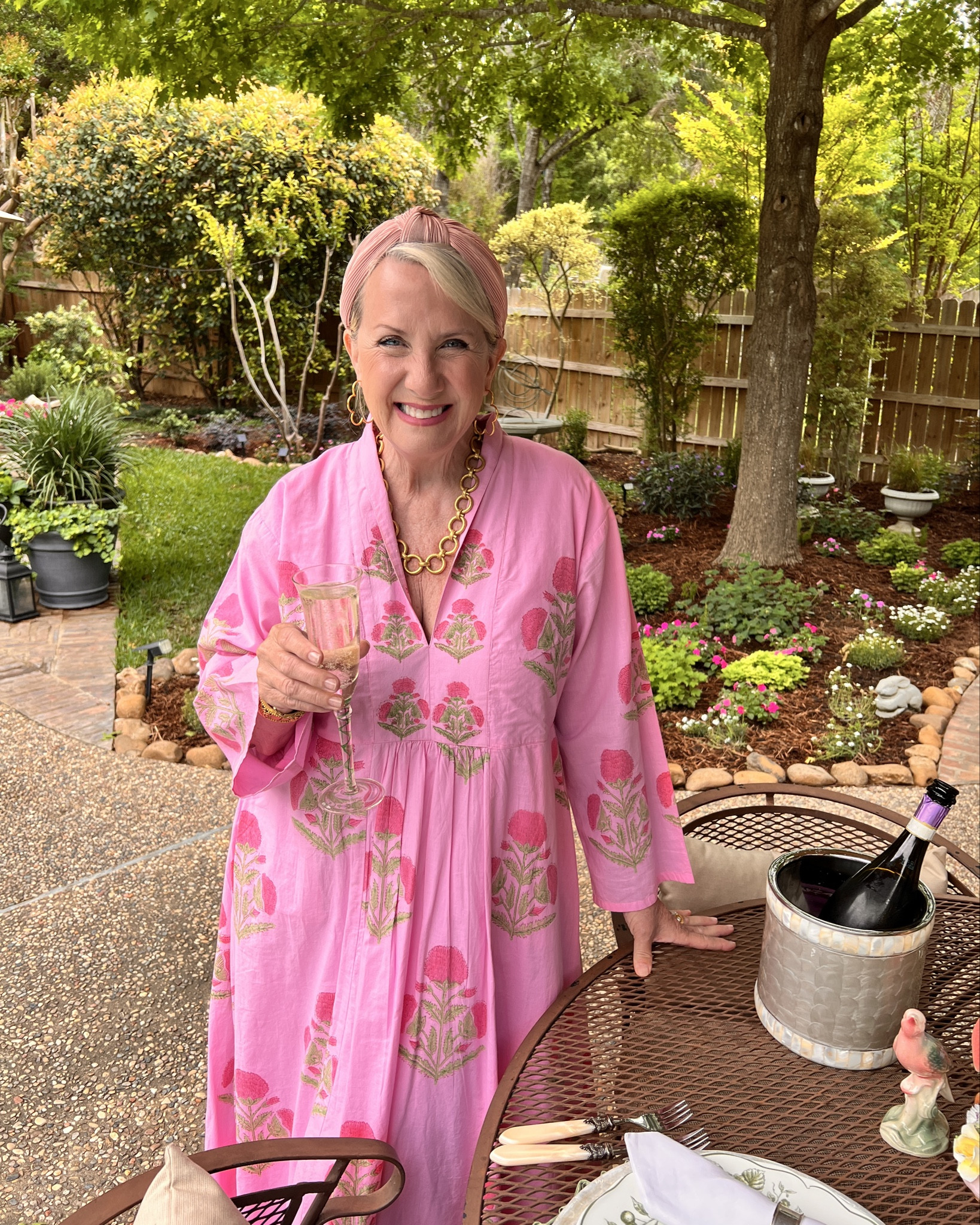 Happy May Day!  

#outdoorinspo #cottendress #goldaccessories 
#mystyle #effortlessstyle #entertainoutdoors #mygarden

#LTKHome #LTKSeasonal #LTKGiftGuide