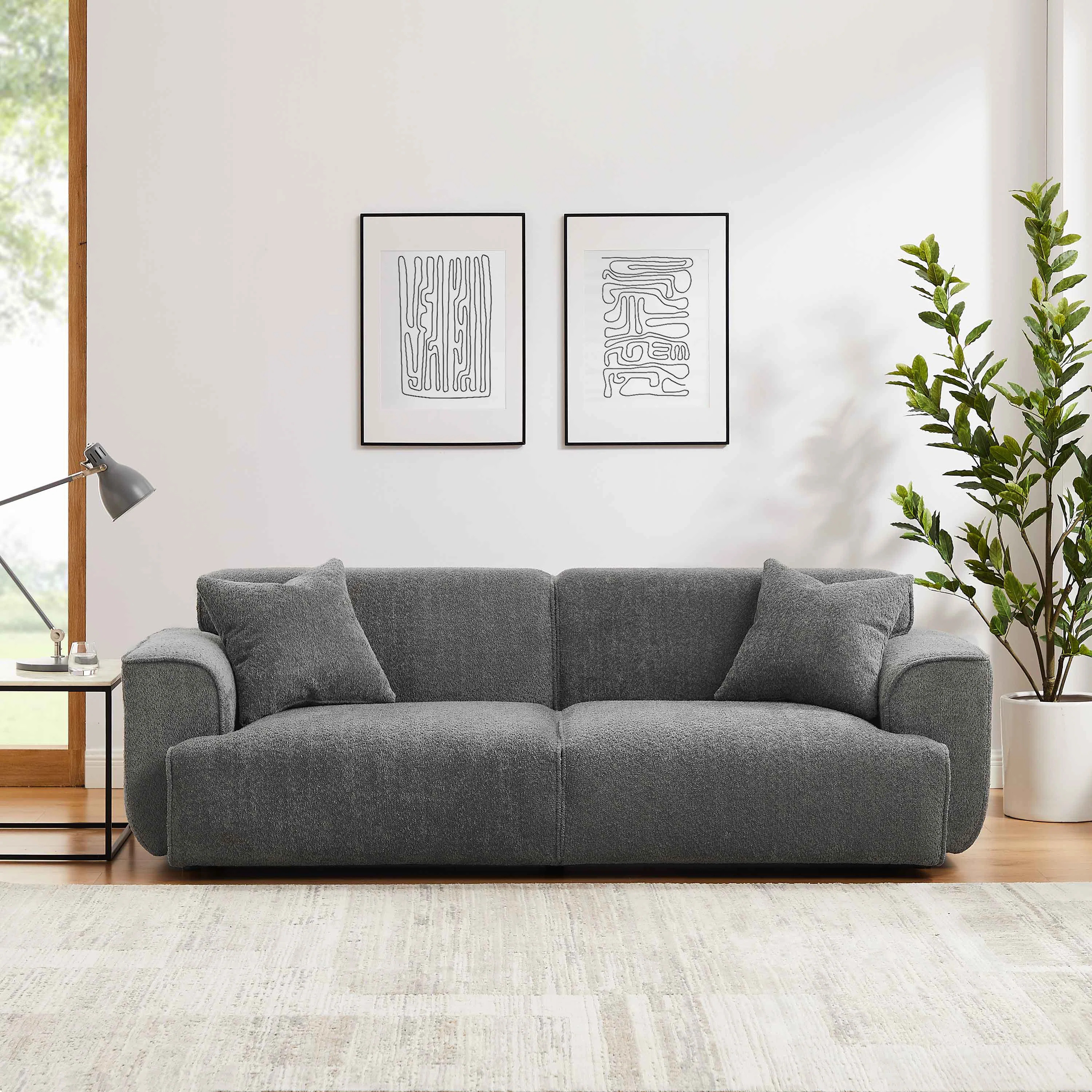 Latitude Run® MINIMORE Modern Style 91"W Wallas 3Seater Sofa & Reviews | Wayfair | Wayfair North America