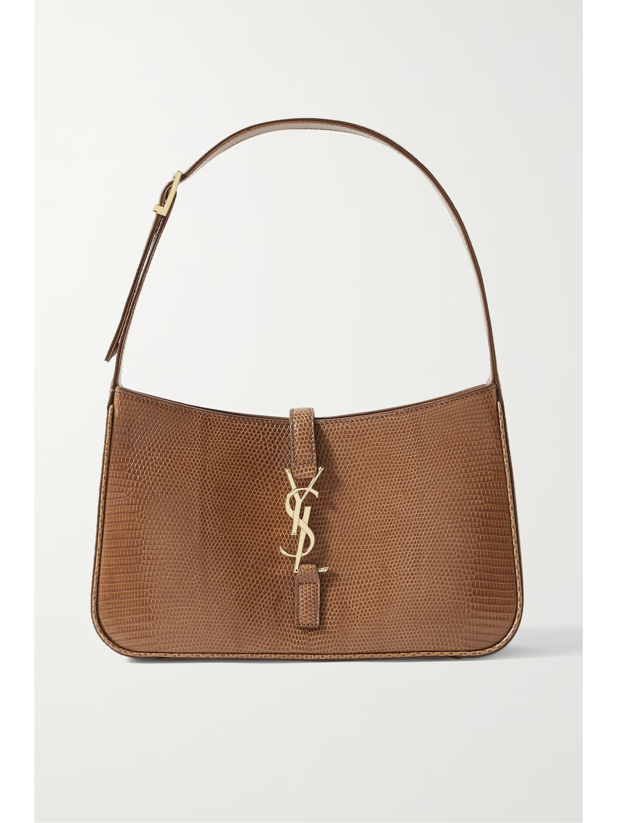 Le 5 à 7 snake-effect leather shoulder bag | NET-A-PORTER (US)
