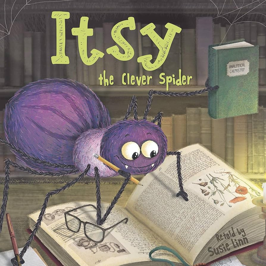 Itsy the Clever Spider - Little Hippo Books - Children's Padded Board Book | Amazon (US)