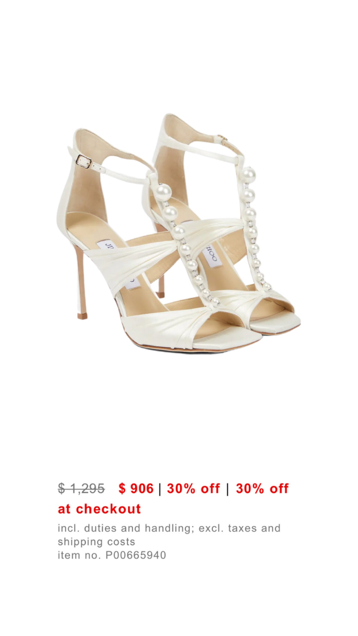 Jimmy choo bridal shoes on sale 
Bride to be wedding heel 

#LTKshoecrush #LTKwedding #LTKsalealert