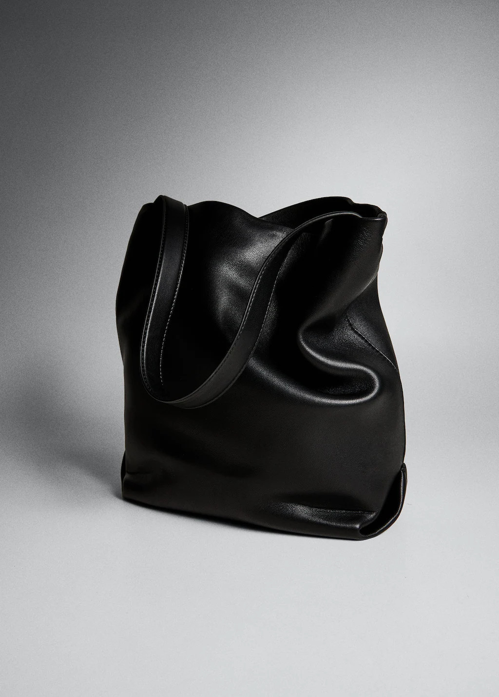 Short handle shopper bag | MANGO (US)