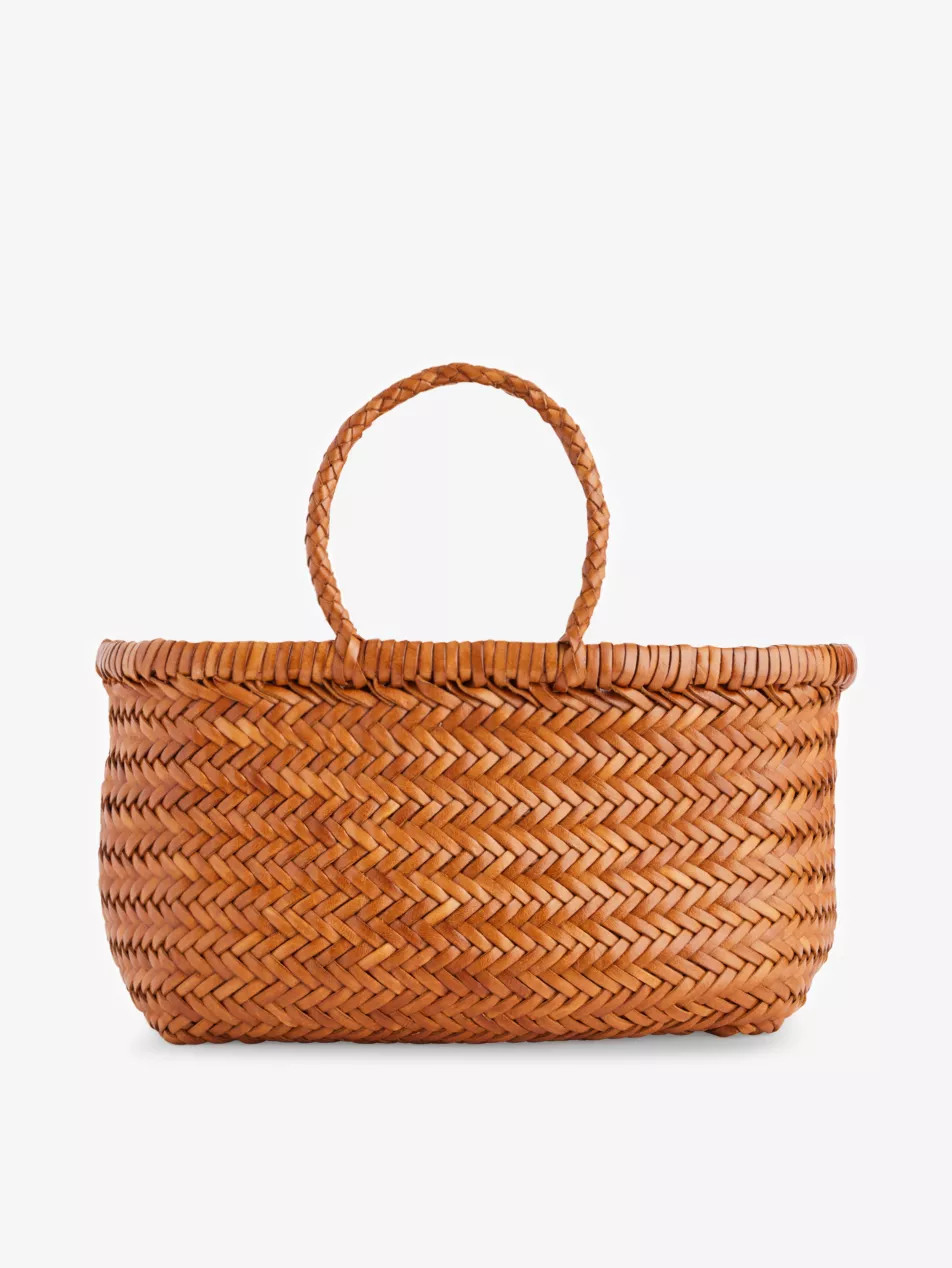 Triple Jump small leather tote bag | Selfridges