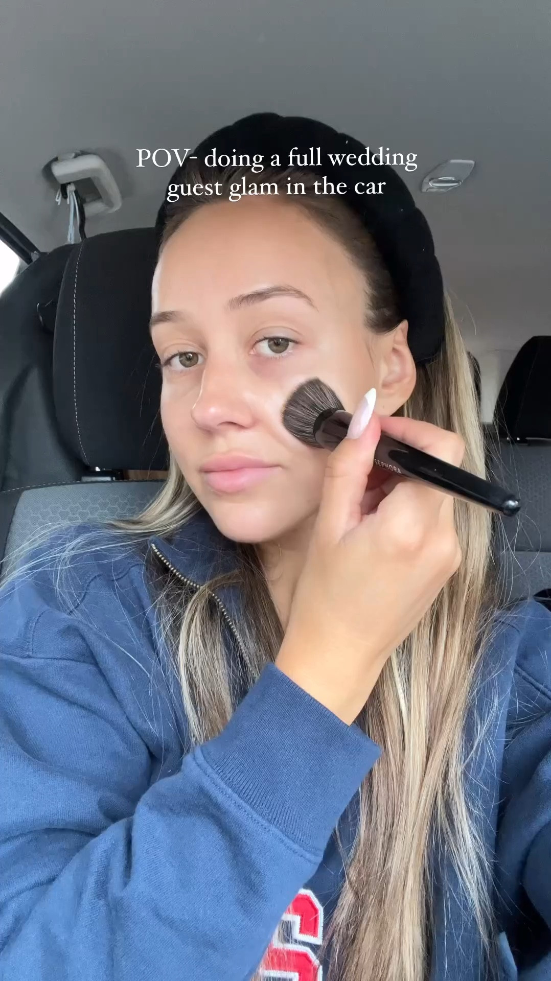 how did I do 💅🏻 eyeliner in stop and go traffic on the highway is a little scary 😂

@charlottetilbury beautiful skin foundation shade 8 warm 
@anastasiabeverlyhills magic touch concealer shade 5 
@nudestix tan glow 
@merit cheeky flush balm 
@armanibeauty luminous silk bronzing powder (on face and eyes) 
@onesize translucent powder 
@rarebeauty Hope powder blush 
@nudestix sunkissed (on lips) 
@makeupforever limitless brown liner 
@urbandecaycosmetics perversion mascara (top) 
@lorealparis lash paradise latte brown mascara (bottom) 
@armanibeauty prisma glass shade 07


#weddingguestmakeup
#weddingguest
#makeuptutorials
#makeup
#makeuptutorial














WeddingGuestMakeup, CarMakeupTutorial, MakeupInTheCar, LTKBeauty, WeddingGuestLook, QuickMakeupTips, MakeupOnTheGo, BeautyHacks, MakeupTransformation, TravelBeauty, BridalPartyMakeup, MakeupTutorial, GlamInTheCar, WeddingSeason, BeautyOnTheMove, MakeupInMinutes, EventMakeup, MakeupInTheMoment, CarBeautyRoutine, ReadyInTheCar

#LTKstyletip #LTKbeauty #LTKcanada