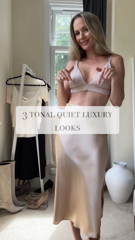 3 tonal quiet luxury looks 

Use code “Tess10” for 10% off Goelia  🤍

#LTKWorkwear #LTKOver40 #LTKStyleTip