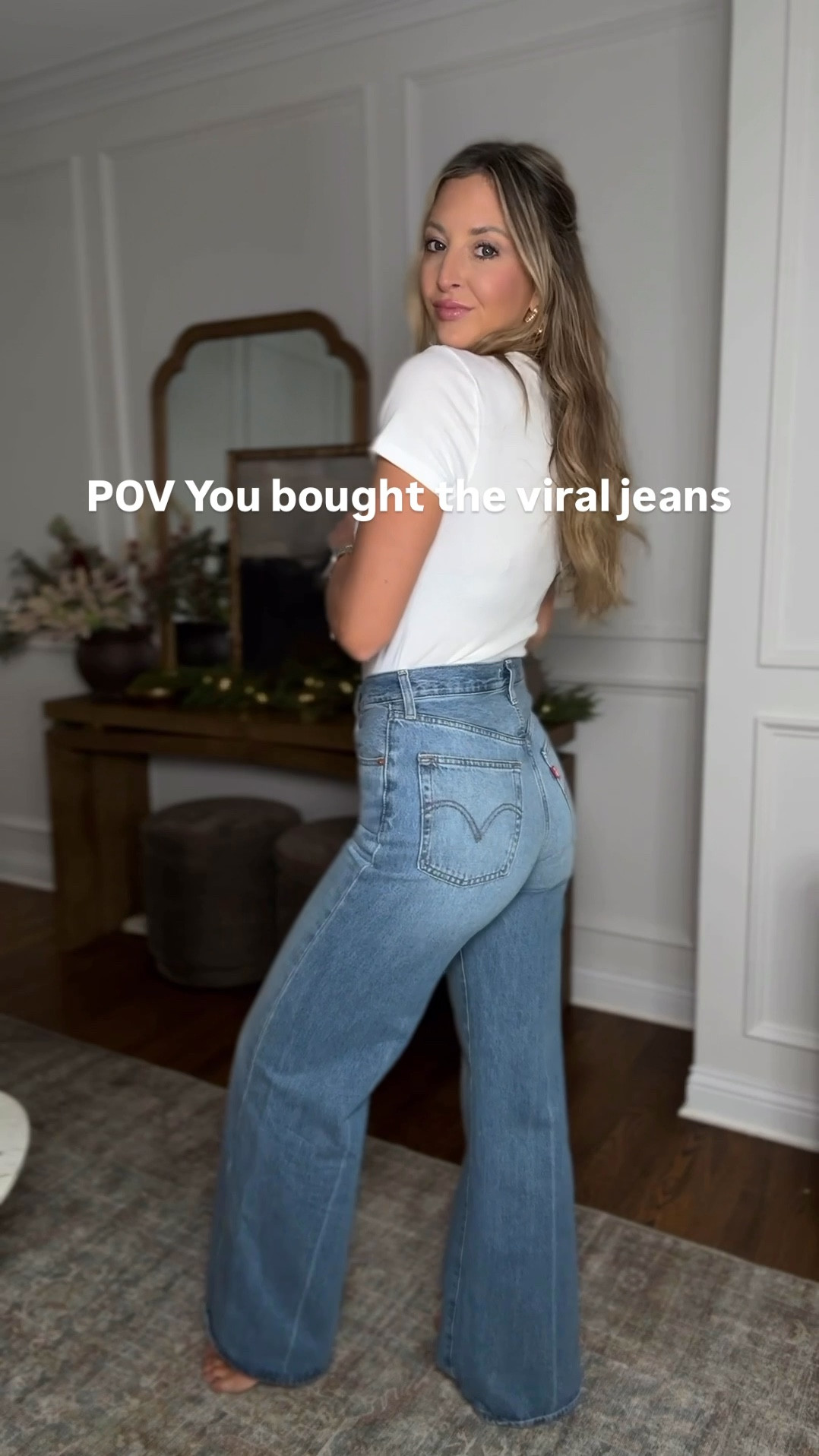 Perfect fit every time! My favorite @levis jeans are currently 30% off for one more day! They are comfortable yet cute and can go from day to night. I wear my true to size 27. #LevisPartner



#LTKSaleAlert #LTKgrwm #LTKootd