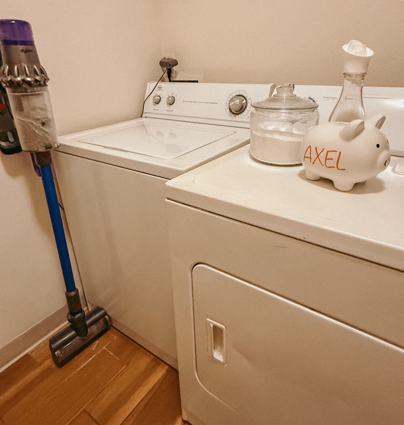 Fun idea 💡 put your children’s piggy bank in the Laundry room. Make a rule all change found in or around laundry gets deposited in the bank. 😆

#LTKHome #LTKmomlife #LTKdayinmylife