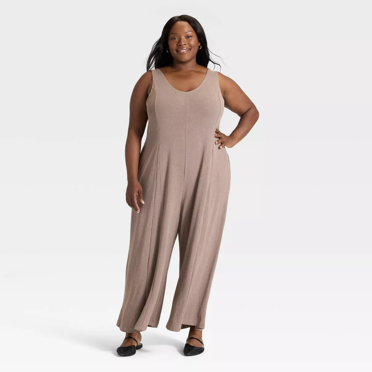 Women's V-Neck Jumpsuit - Ava & Viv™ | Target
