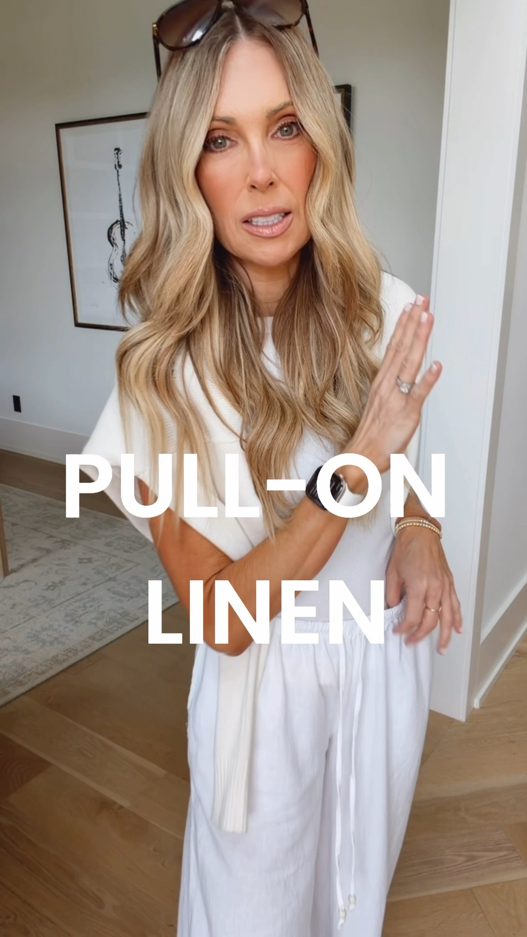 Available in multiple colors and true to size, these pull-on linen pants are easy to wear and are tailored well. Cute with tanks or sweaters. The Nantucket sweater is also available in 3 other prints.

#LTKmomlife #LTKootd #LTKdayinmylife