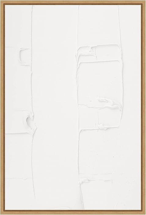 Amanti Art Framed Canvas Wall Art 33x23 Mud Texture 02 by 1x Studio III, Framed Wall Art Canvas, ... | Amazon (US)
