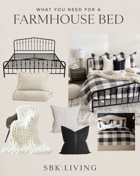 HOME \ what you need to style a farmhouse bed🤍🖤

Bedroom
Bedding
Duvet
Amazon
Pottery barn 

#LTKhome